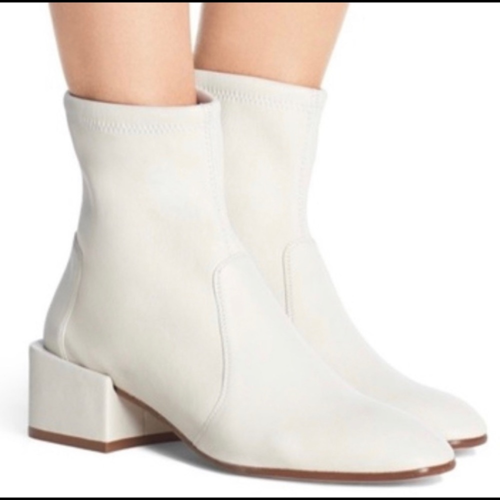Stuart Weitzman Accordion Bootie leather